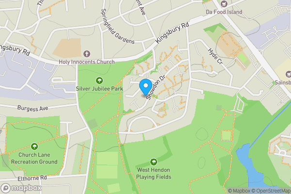 Map location for 6 Colwyn Green, Snowdon Drive, London, NW9 7RB