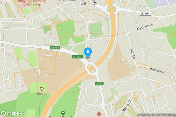 Map location for Durham Road, Houghton Le Spring , DH4 4DH