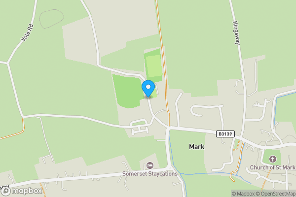 Map location for Vole Road, Mark, Highbridge, Somerset, TA9