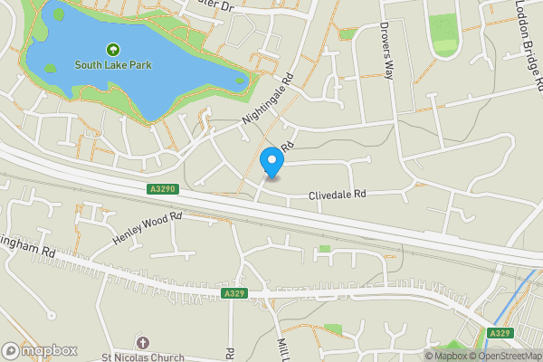 Map location for 62 Clivedale Road, Woodley, Reading, Berkshire, RG5 3RD