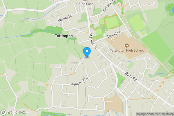 Map location for 19 Sunny Bower Street, Tottington, BL8 3HL