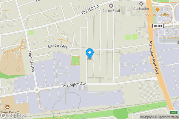 Map location for 99 Westcotes, Tile Hill, Coventry, West Midlands CV4 9BE