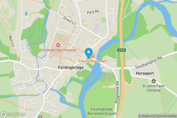 Map location for High Street, FORDINGBRIDGE, Hampshire, SP6 1AS