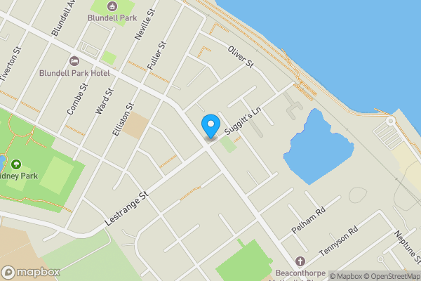 Map location for 283 Grimsby Road, Cleethorpes, South Humberside, DN35 7HE