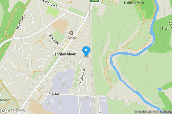 Map location for 3 Parcels of Land off Littleburn Lane, Langley Moor, Durham, DH7 8HA