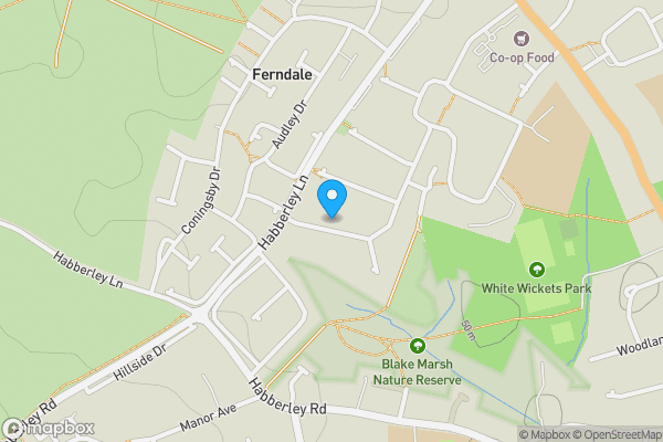 Map location for 15 Wilton Avenue, Kidderminster, Kidderminster, DY11 5PR