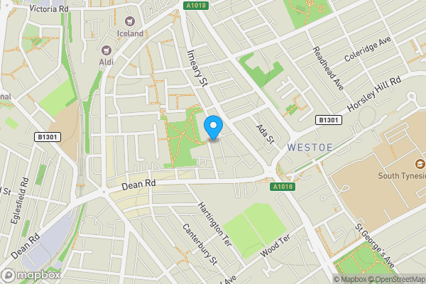 Map location for 60 Wawn Street, South Shields NE33 4EB