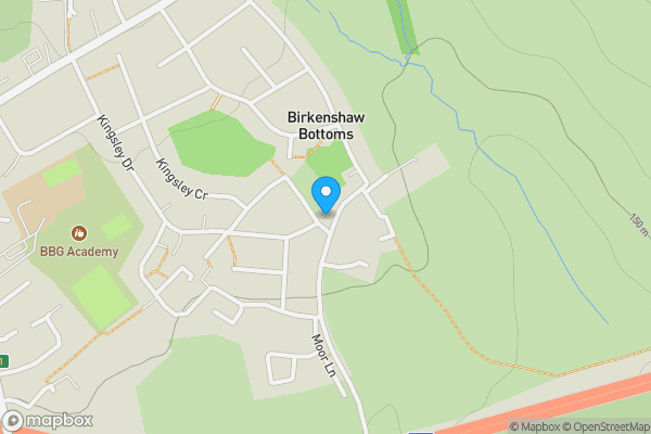 Map location for 251 Moor Lane, Birkenshaw, Bradford, West Yorkshire BD11 2HJ