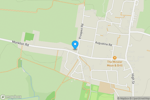Map location for 59 Monkton Road, Minster, Ramsgate, Kent, CT12 4EE