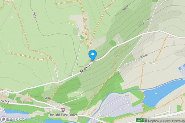 Map location for Laneside Road, New Mills, High Peak, Derbyshire, SK22