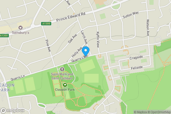 Map location for Quarry Lane, South Shields , NE34 7NP