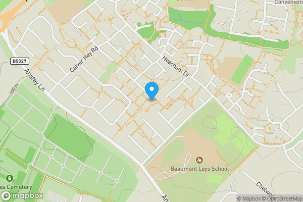 Map location for Blakesley Walk, Leicester, Leicestershire, LE4 0QL