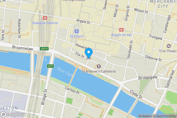 Map location for Maxwell Street, Glasgow, Lanarkshire, G1 4EP