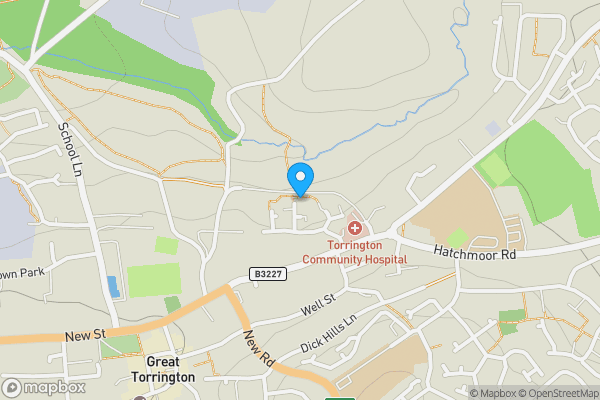 Map location for 37 Morton Drive, Great Torrington, Great Torrington,  EX38 7AS