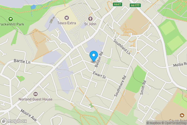 Map location for 8 Watmough Street, Bradford, BD7 3PP