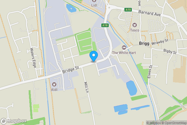 Map location for Bridge Street, Brigg, DN20 8LZ