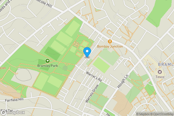 Map location for Westover Road, LEEDS, West Yorkshire, LS13 3PB