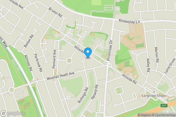 Map location for 104 Butleigh Road, Liverpool, Merseyside, L36 3SW L36 3SW