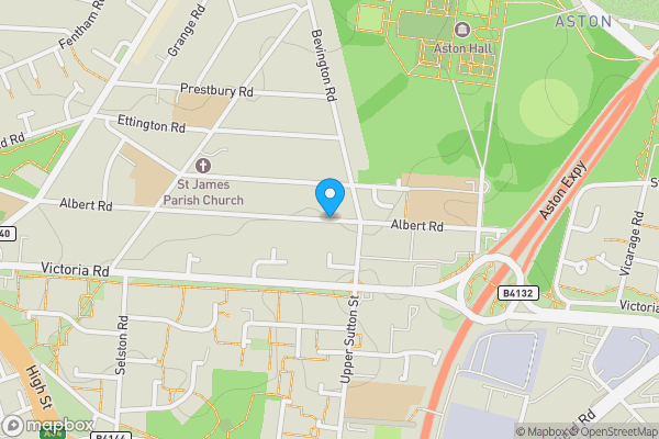 Map location for Albert Road, BIRMINGHAM, West Midlands, B6 5NL