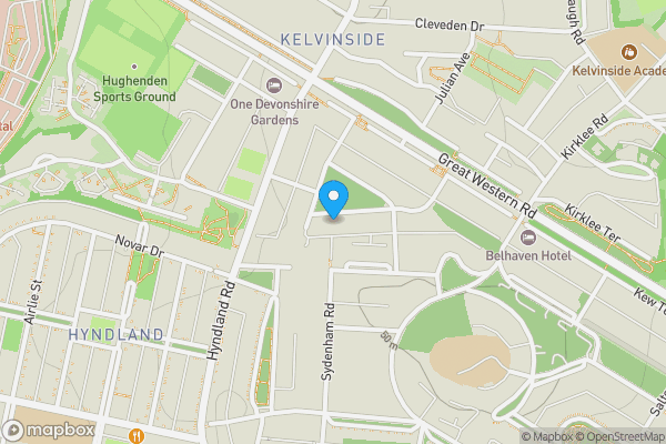 Map location for Flat 52 Kimberley, Bracknell, G12 7ZB