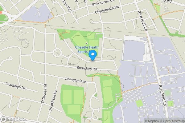 Map location for Aber Road, CHEADLE, Cheshire, SK8 2ER