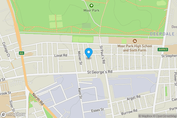 Map location for 11 Elcho Street, Preston, Lancashire, PR1 6BA