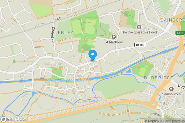 Map location for Westward Road, STROUD, Gloucestershire, GL5 4ST