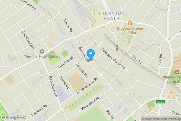 Map location for 23 Boswell Road, Thornton Heath, Surrey, CR7 7RZ