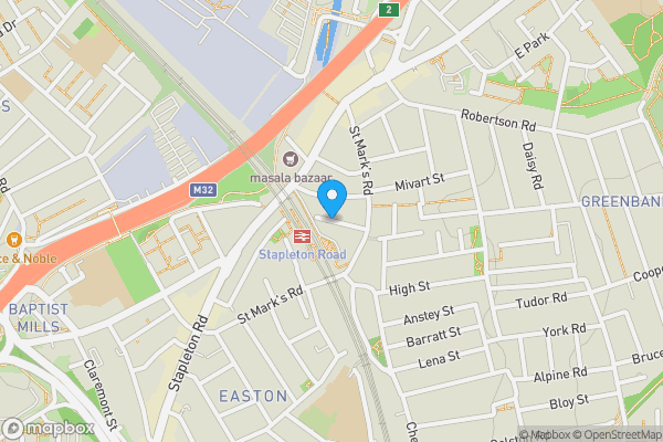 Map location for Henrietta Street, BRISTOL, Avon, BS5 6HU