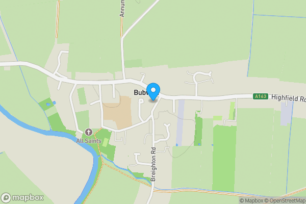 Map location for 27a Church Street, Bubwith, Selby, North Yorkshire YO8 6LW