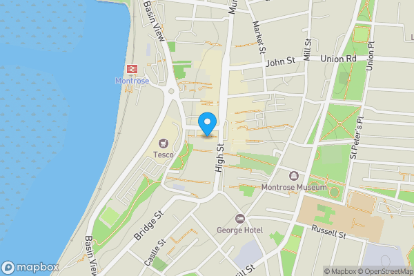 Map location for 146B High Street, Montrose, DD10 8JB