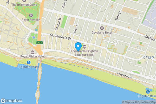 Map location for 3a New Steine Mansions, Devonshire Place, BRIGHTON, East Sussex, BN2 1QJ