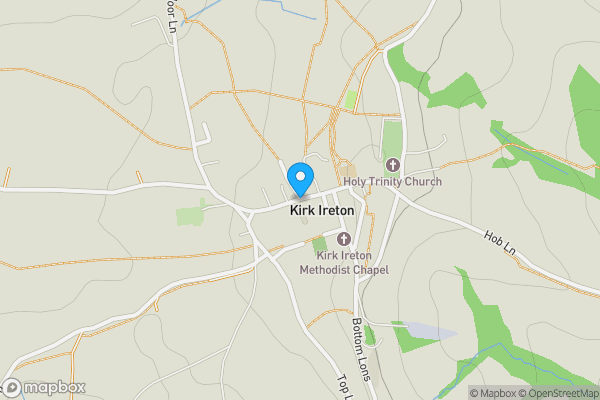 Map location for Oakden Cottage, Main Street, Hognaston, Ashbourne, Derbyshire DE6 1PU