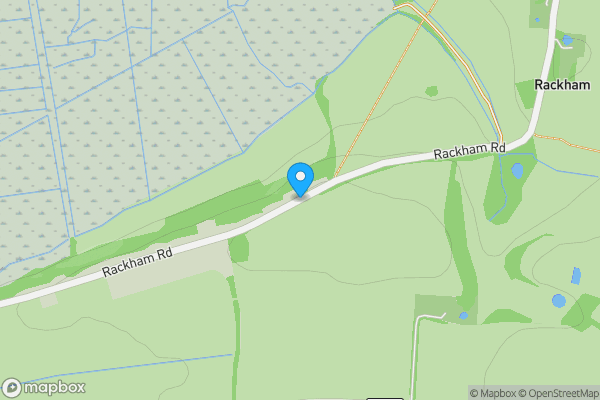 Map location for Rackham Road, Arundel, West Sussex, BN18 9NR