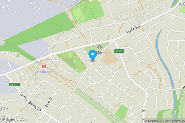 Map location for Redhouse Lane, Stockport, Cheshire, SK12 2ER