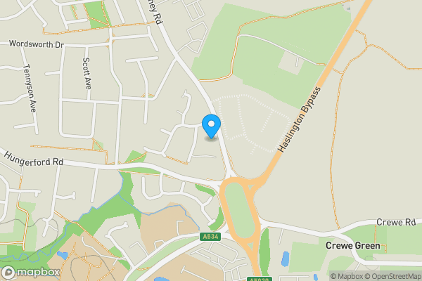 Map location for 265 Sydney Road, Crewe, Cheshire, CW1 5LU