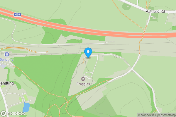Map location for Hayne Barn Estate, Saltwood, Hythe, Kent, CT21 4EH