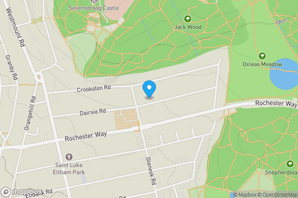 Map location for 93 Dairsie Road, Eltham, London SE9 1XL