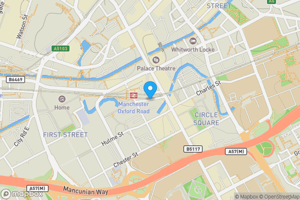 Map location for New Wakefield Street, Manchester, Lancashire, M1 5NP