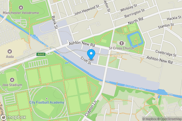 Map location for 30 Croft Street, Manchester, Greater Manchester M11 4RQ