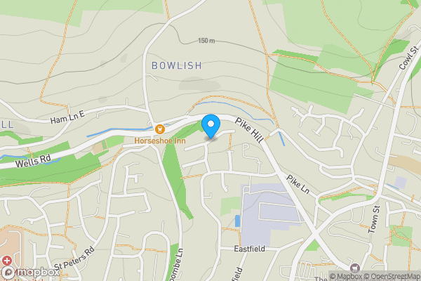 Map location for Wickham Way, Shepton Mallet, BA4