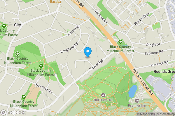 Map location for Fgr, 14 Timothy Road, Tividale, Oldbury, West Midlands, B69 1NS