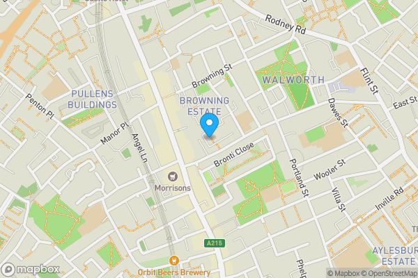 Map location for 66 Pilton Place, Walworth, London, SE17 1DW