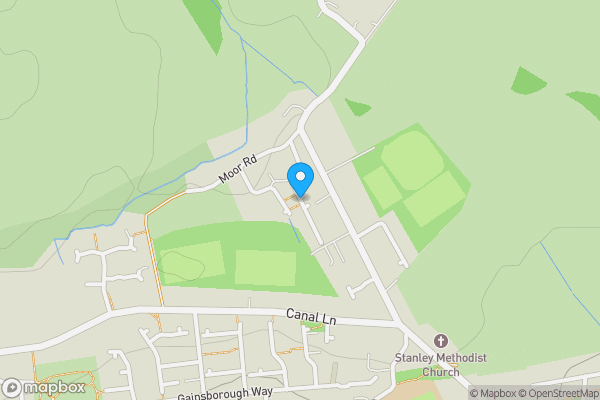 Map location for Moor Avenue, WAKEFIELD, WF3 4EJ