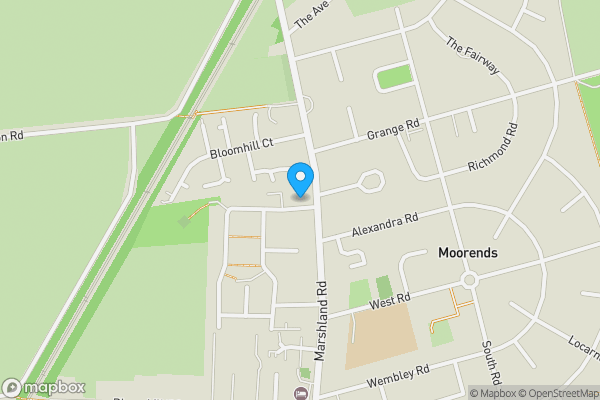 Map location for 9 Darlington Grove Moorends, Doncaster, South Yorkshire, DN8 4TP