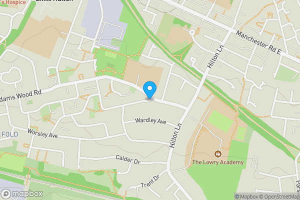 Map location for Hulton Avenue, Manchester, Lancashire, M28 0HJ