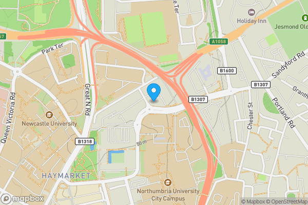 Map location for 15 Sloane Court, Newcastle upon Tyne, Tyne and Wear, NE2 4PF