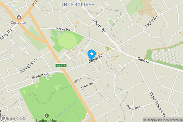 Map location for 99 Fagley Road, Bradford, BD2 3LS