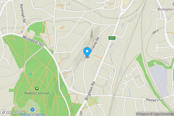 Map location for Garlands Road, REDHILL, Surrey, RH1 6NX