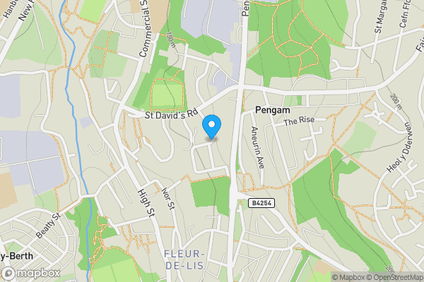 Map location for Meadow Close, Blackwood, NP12 3RB
